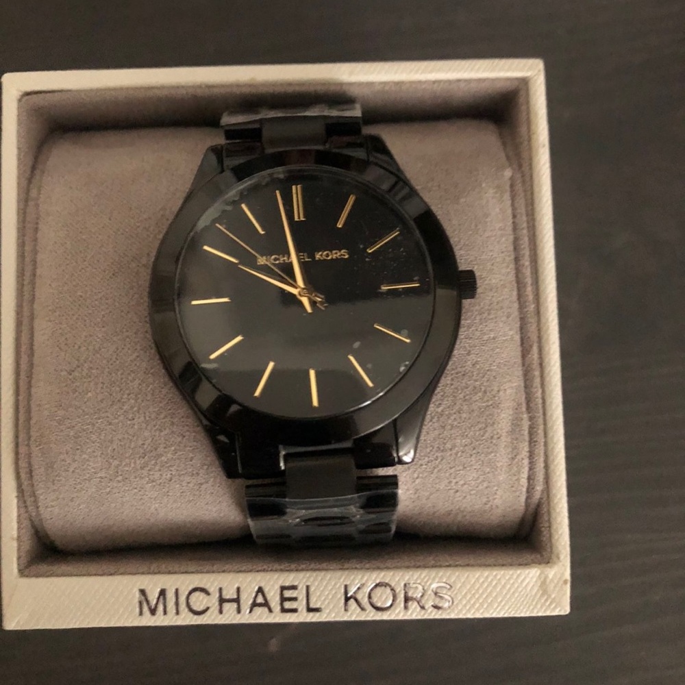 Micheal Kors Women’s watch -All Black